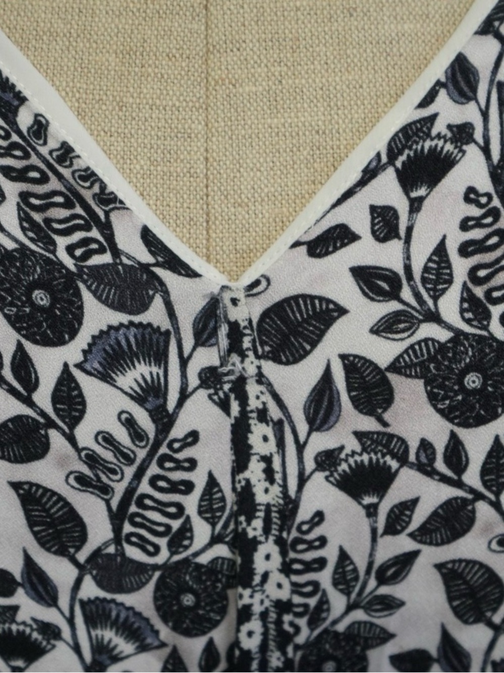 Alice + Olivia Soft White Slip Dress - Picture 5 of 6